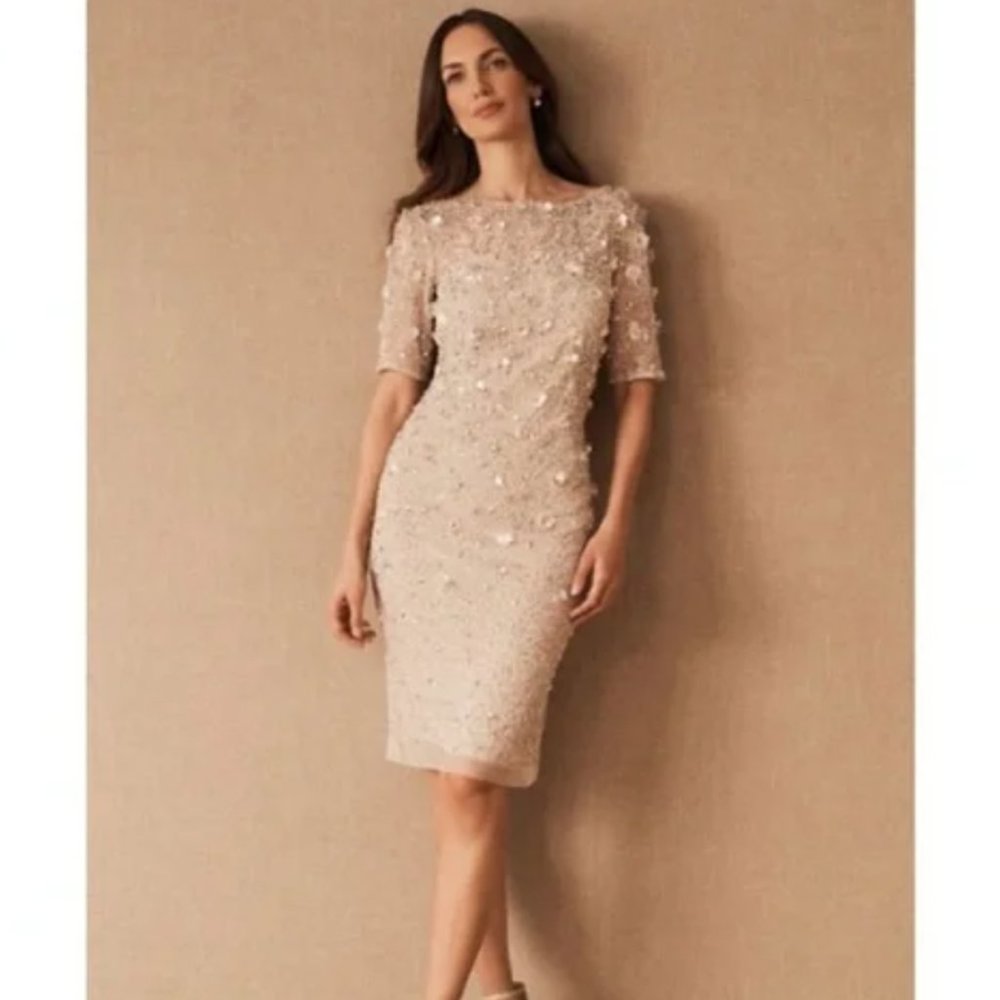 Adrianna Pappell Sequin Petaluma Dress